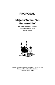Check spelling or type a new query. Pdf Proposal Majelis Ta Lim Al Muqorrobiin Andreo Joel Hamam Academia Edu
