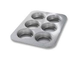 What's the volume and what pan(s) could be used instead? Usa Pan Usa Pan Mini Round Cake Pan 6 Well