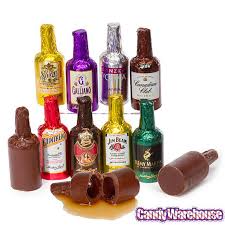 Anthon Berg Liquor Filled Chocolate Bottles 64 Piece Box Mini Liquor Bottles Chocolate Liquor Chocolate Liqueur