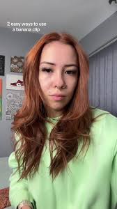 at first i wasn’t entirely sure how to use a banana clip but wanted to try  and i heavily relied