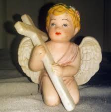Cherub With Cross