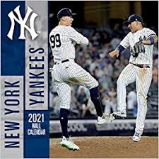 New York Yankees 2021 12x12 Team Wall Calendar Lang Companies 9781469379302 Amazon Com Books