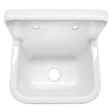 Signaturehardware.com has been visited by 10k+ users in the past month Streamline Wall Mount Kitchen Sink 22 In White Cast Iron Rona