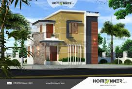 Affordable basic 3bhk home design at 1300 sq.ft. 1000 Sq Ft 3bhk Two Story Home Design Udupi Architecture Design Portfolio House Design Modern House Floor Plans House Architecture Design