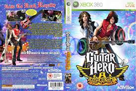 Guitar Hero Aerosmith Dvd Uk Pal Custom F Xbox Covers