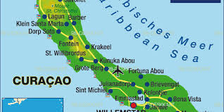 Der tauchspot ist für geübte taucher jedenfalls zu. Karte Von Curacao Insel In Niederlande Welt Atlas De