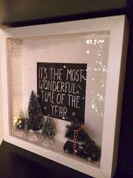 35 Adorable Christmas Craft Ideas That Bring The Holiday Spirit Into Your House Ecemella Diy Christmas Gifts For Dad Christmas Box Frames Christmas Frames