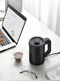 Us 40 12 18 Off Midea Electric Kettle 110v 220v 600ml Portable Electric Kettle Home Office Travel Mini Water Boiler 800w Heating Water Kettle Electric Kettles Electric Kettle Water Boiler Photography Office