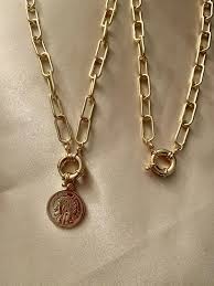 Gold Paperclip Necklace 14k Gold Fill Paperclip Layering Etsy Necklace Sizes Accesories Jewelry Gold Filled Jewelry