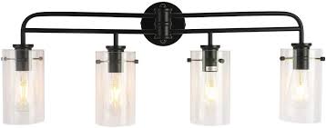 Mid century & vintage bathroom lighting from shades of light! Yiino 4 Lights Glass Vanity Light Vintage Bathroom Vanity Light Black Bathroom Wall Light Fixtures Vanity Lights Dhgate Com