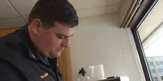 First responders celebrate holiday at work