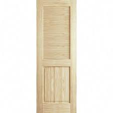 While solid wood doors generally may cost more than hollow core doors, they are worth the investment because they stand the test of time. Kiby Louvered Solid Wood Unfinished Slab Standard Door Wayfair In 2020 Interior Design Kitchen Kitchen Interior Design Modern Wood Doors Interior