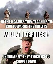 Marines Vs Army Army Humor Military Jokes Military Memes