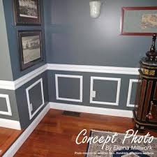 ekena millwork ashford 8 in x 1 33 ft primed polyurethane preassembled picture frame moulding lowes com wainscoting wall picture frame molding wainscoting wall paneling
