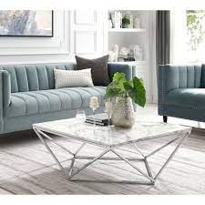 Minette Coffee Table In 2021 Elegant Living Room Furniture Coffee Table Marble Top Coffee Table