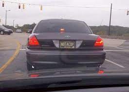 The last thing you see before the car disappears from sight is its license plate. I M A Plate Not A Cop Funny License Plates Funny Pictures Cops Humor