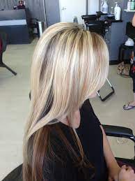 Crown Highlights And Low Lights Yelp Hair Styles Hair Lengths Medium Brown Hair Underneath