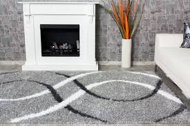 Top marken günstige preise große auswahl. Teppich Shaggy Portofino Hochflor 200x290 Cm Grau Weiss