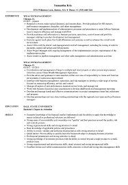 Wealth Management Resume Samples Velvet Jobs