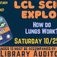 LCL Science Explorers: 'How Do Lungs Work?' event image