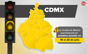 Dicha lista es revisada por especialistas, que además otorgan una calificación a cada uno de los puntos, para después comparar los resultados con un rango. Semaforo Covid Cdmx Continua En Amarillo Del 19 Al 25 De Julio