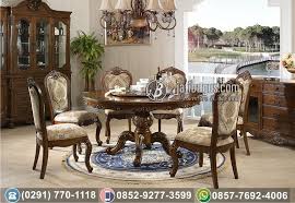 Jual set meja makan modern (retro) + bangku panjang material kayu jati | ✅100% asli jepara ✅warna finishing 2 warna ( putih + coklat). Jual Meja Makan Ukir Putar Jati Asli Banyak Pilihan