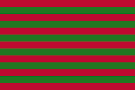 Flag, is the national flag of the united states. The George Rogers Clark Flag Is A Red And Green Striped Banner In The Model Of American Flags Commonly Associated With George American Revolution War Flag Flag