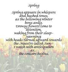 Pin By Heather Marie On Sayings Spring Quotes Spring Poem Spring Poetry