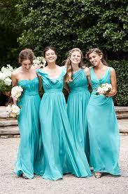 Aqua Blue Color Bridesmaids Dresses By Wtoo Spring 2015 Long Bridesmaid Dresses Bridesmaid Dresses Bridesmaid