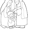 Bible coloring pages including pages themed on the old and new testaments including the serpent's lie, cain and abel, the rainbow covenant, sodom and gomorrah, a bride for isaac, the plagues on egypt, crossing the red sea, the tabernacle, canaan, crossing jordan, fall of jericho, gideon, ruth, samuel, elijah god's prophet, rebuilding god's. 3