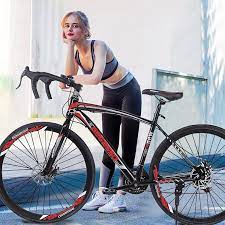 Check spelling or type a new query. Buy Road Bike For Men Women Adult Hybrid Bike Lightweight Aluminum Frame Full Suspension Road Bike 21 Speed Disc Brakes 700c Online In Indonesia B09776by7m