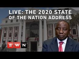Live The 2020 State Of The Nation Address Youtube