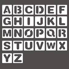 Stencil Spray The Best Amazon Price In Savemoney Es Aunque pintar con brocha y rodillo es algo que siempre se ha hecho y siempre se hará, las pinturas en spray están ganando terreno poco a poco. muchen shop letter stencil 26 pack alphabet stencils set plastic writing stencils for learning painting scrapbooking crafts white 10 10cm