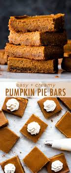 Like Pumpkin Pie But So Much Easier Made With A Graham Cracker And Toasty Pecan Crust These Easy C Pumpkin Pie Bars Easy Pumpkin Pie Pumpkin Pie Bars Recipe