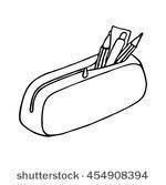 Pencil Case Para Colorear Coloring Pages Color Colorful Pictures