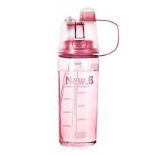 Creative Spray Large Capacity Easy Carry Plastic Exercise Outdoor Kettle Water Bottle Bottle Sport Bottle
