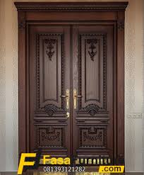 Cara menghitung kayu yang dibutuhkan pada kusen dan daun jendela. Set Daun Pintu Utama Ukiran Model Klasik Fasa Furniture Jepara Fasa Furniture Jepara