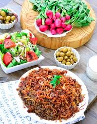 Mujadara With Bulgur Hadias Lebanese Cuisine Mujadara Recipe Recipes Vegan Main Course