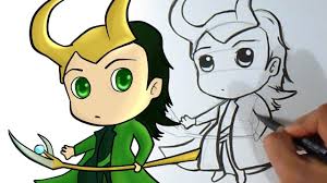 Loki and frigga loki thor loki laufeyson tom hiddleston loki loki gif marvel avengers marvel dc comics the avengers bucky. Como Dibujar A Loki Chibi Youtube