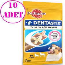 pedigree dentastix kopek odulu 7 li paket 10 ad amazon pet center vucut agirligi kopek yavru kopek
