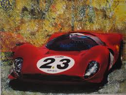 There was a tubular spaceframe chassis underneath, coupled to a 3.0. Artist S Favorite 1966 1967 Ferrari 330 P3 And P4