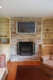 The design of a stone fireplace depends on the interior décor and the design of the wall where it has to be installed. Stone Fireplace Ideas With Tv Inspirations Fireplace Ideas