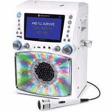The Singing Machine Stvg785bt Karaoke Machine White For Sale Online Ebay Karaoke System Singing Machine Karaoke Best Karaoke Machine