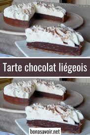 Tarte Chocolat Liegeois Food Desserts Vanilla Cake