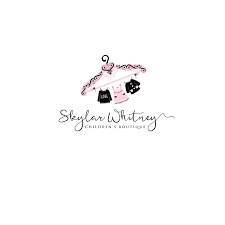 Make a clothes hanger logo online with a free logo design software. Children S Boutique Logo Kids Clothes Hanger Logo Design Etsy