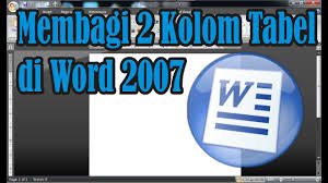 Check spelling or type a new query. Tutorial Cara Membagi 1 Halaman Menjadi 2 Pada Lembar Kerja Word 2007 Simple News Video Youtube