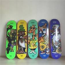 Smooth 8 Inch Cartoon Character Skateboard Deck Custom Honda Ruckus Skateboard Scooter Custom