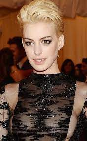 We did not find results for: Met Gala Anne Hathaway Goes Blond Short Hair Styles Blonde Hair Blonde