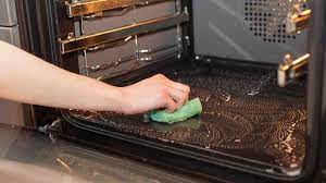 Make a paste using baking soda and warm water. How To Clean Your Oven Inside And Out Lifesavvy