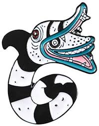 This costume is our take on the character lydia deetz from the film beetlejuice. Amazon Com Mococi Brooches Beetlejuice Sandworm Lydia Deetz Reptile Animal Occult Gift Constellation Black White Snake Soft Enamel Snake Brooches Pins Metal Color 1 Arts Crafts Sewing